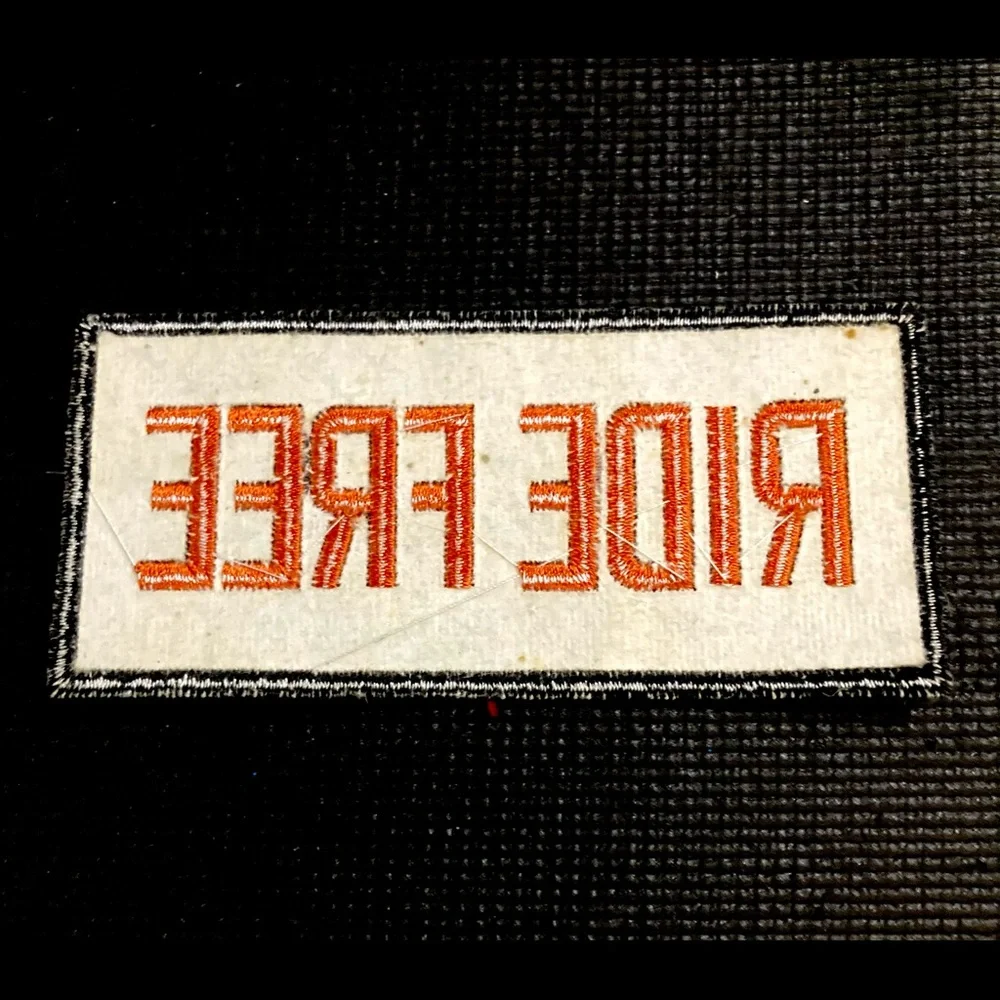 Vintage 1980’s Harley Davidson Patch - Ride Free